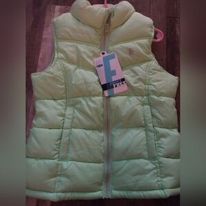 Old Navy Frost Free Puffer Vest Girls Size M